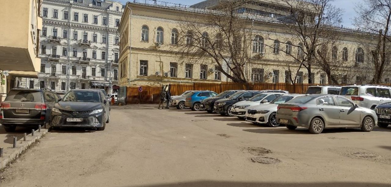 фасад дома, здание по адресу г Москва, ул Каланчевская, д 13